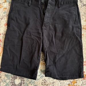 🚩(2 for $8) Old Navy Black Flat Front Shorts